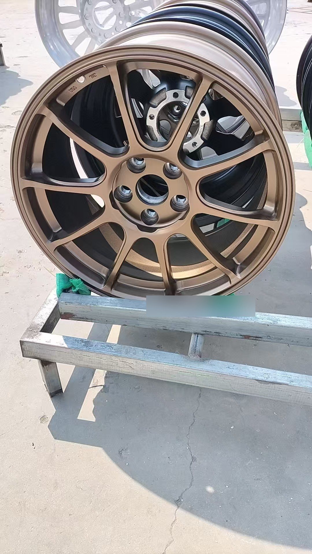 Bronze finished wheel with VIA/JWL certification