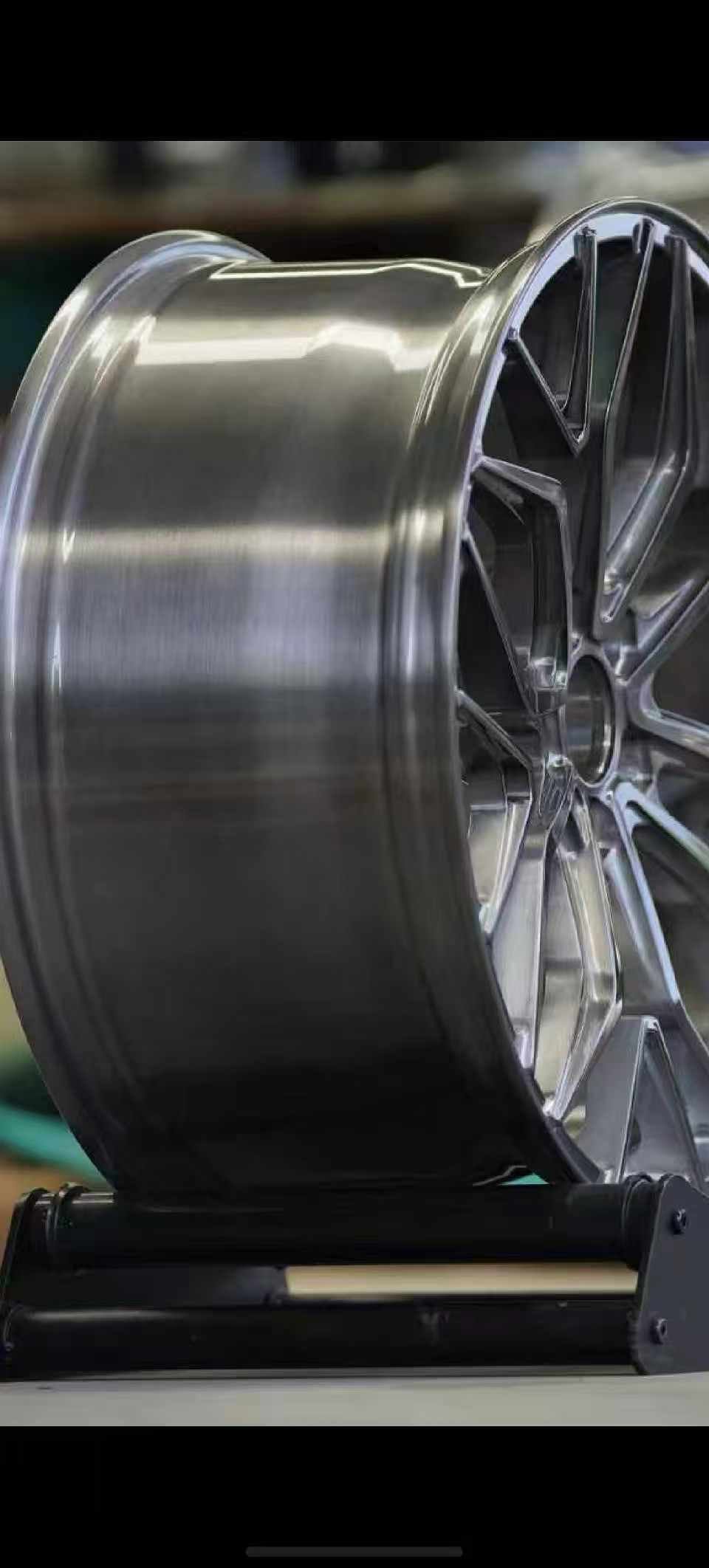 Flow-formed wheel profile